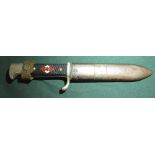 Hitler Youth knife, with steel sheath
