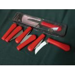 Seven as new Sheffield made pocket knives