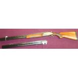 Rezzini 12 bore over & under ejector shotgun with 28 inch barrels, choke 3/4 & 1/4, with