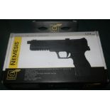 .177 Webley Nemesis air pistol Serial No. 181000339