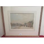 Henry George Rushbury (1889-1968): Kings Snaith York, pencil and watercolour, signed and dated 1942,