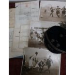 Selection of ephemera and memorabilia relating to Roger Cooke rugby player for Sale Harlequins and
