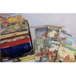 Collection of original Rupert Bear Annuals 1957, 1958, 1960-62,1964, 1966-79, 1981, with