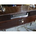 Vintage Grundig multistereo radio gram, with Grundig 36 automatic record deck