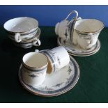 Comprehensive Minton "Grasmere" pattern dinner, tea and coffee service
