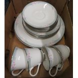 Wedgewood Terrazzo four piece tea service and Royal Doulton Sophistication four place tea and dinner