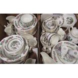 Comprehensive Indian Tree, and Tree of Kashmir tea and dinner service by Royal Grafton and