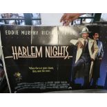 Collection of five cinema quad posters including: Harlem Nights starring Eddie Murphy, Deceived