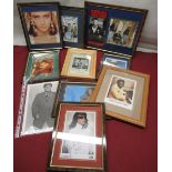 Collection of signed, printed and other Autographs of James Bond interest incl. Pierce Brosnan,