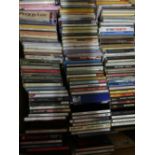 Collection of cds including: compilations of country and westerns etc (approx 1400) (six boxes)