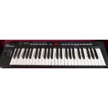 Evolution MK-149 midi controller keyboard with pitch bend and modulation wheels and numeric keypad