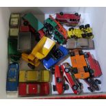 A quantity of matchbox lesney and other Die Cast toy cars