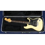 1978 Fender Stratocaster with one piece alder body in Olympic white finish with rosewood neck 21