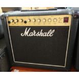 Marshall 75 reverb model 5275 75w solid state combo guitar amp