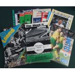 Collection of Newcastle United home and away programmes 1955-1993 incl. Fairs' Cup, 1968-69,