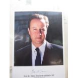 Collection of signed, printed and other Autographs of Politicians incl. Major, Blair, Cameron and