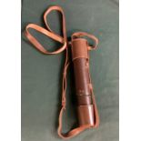 Comet 2 draw stalking telescope with leather casing