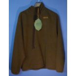 Harkila Nite HSP pullover, colour warm olive melange, size XXL