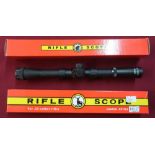 Two new boxed rifle scopes for .22 rifles, L28cm (2)