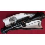 Boxed new Gamo rifle scope, 3-9x40W1PM, L32cm