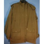 Dunswell Men's waterproof jacket, colour olive, size M