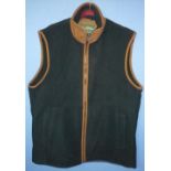 Aylsham men's fleece waistcoat, colour dark navy, size XL