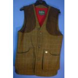 Combrook waistcoat, colour peat, size M