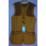 Winster ladies waistcoat, colour duffle green, UK size 10