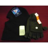 Mark Taylor bike balaclava and a set of woolen shooter mittens size M