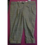 Pair of Combrook breeks, colour peat, waist size UK 44