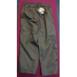 Pair of Crieff over trousers, colour pine green, size XXL