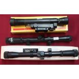 Two rifle scopes and one red line laser rifle scope AF (3)