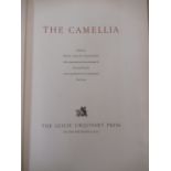 Hardback copy of "The Camellia" edited by Beryl Leslie Urquhart from paintings by Raymond Boothe and