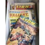 Various copies of Lyon and Jet comics, and a Waddington's Blast Off space game