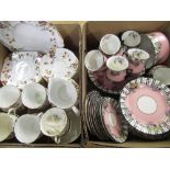 Two vintage tea sets, one by Wetley china, the other by Duchess china (two boxes)