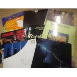 Collection of various LP's including Jimi Hendrix, Focus, David Bowie, Queen, Kat Stevens, Jo