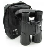 Pair of Zeiss 10 x 40 BGAT armored binoculars with leather case, cleaning cloth and Zeiss rain guard