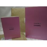Chanel - unused folding window display boxes for Chance Eau du Toilette, 3L (1) and 1L (14)