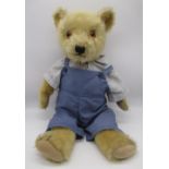 A Chilton circa 1930's teddy bear with glass eyes in very good condition with all original features,