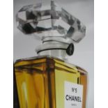 Chanel - large colour advertising poster for No.5 Parfum, 118cm x 84cm