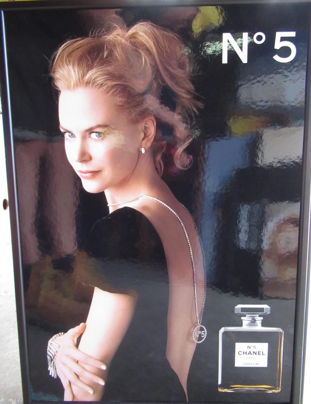 Chanel - two colour advertising posters for No.5 Parfum with Nicole Kidman and Coco Mademoiselle - Image 2 of 2