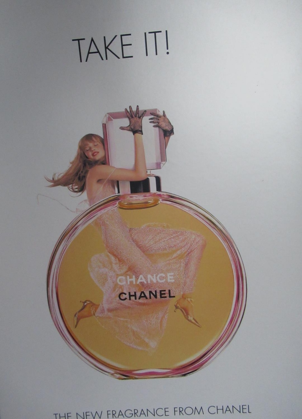 Chanel - two advertising posters for Chance Eau Fraiche and another for Allure 83cm x 59cm (3) - Image 2 of 3