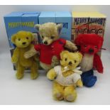 Merrythought Limited Edition Mr Whoppit replica bear, Merrythought Limited Edition replica The