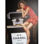 Chanel - light box advertising panel for Chanel No.5 Parfum W77cm H125cm