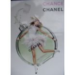 Chanel - two advertising posters for Chance Eau Fraiche and another for Allure 83cm x 59cm (3)