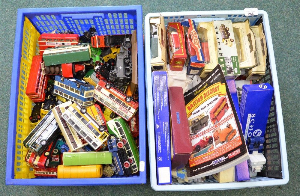 Vast collection of toy cars including Vanguard, Corgi, Matchbox etc (two boxes) - Image 2 of 2