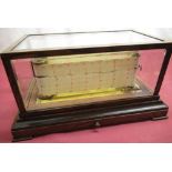 The "Jordan" barograph by Negretti and Zambra, London, Reg. Design No.62871, the gilt brass