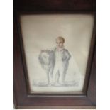 British School (early C19th); Pair of full length portrait studies of young Scottish gentlemen,