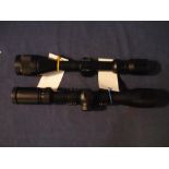 As new Simmonds 4-12x40 rifle scope, and a 3-9x42 scope with mounts