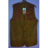 Seeland Woodcock waistcoat, colour olive, size UK 38
